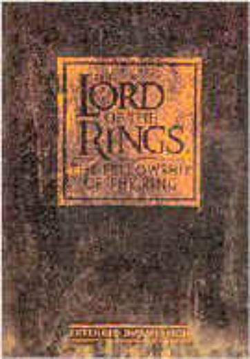 Lord of the Rings, The: The Fellowship of the Ring (4 disc) cover