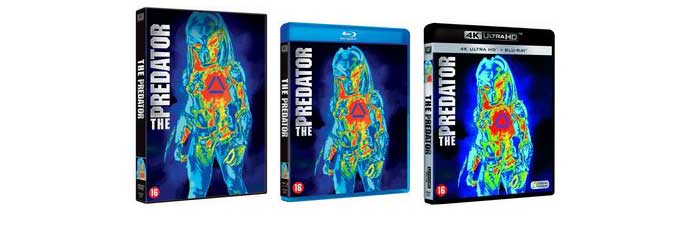 The Predator DVD Blu-ray UHD