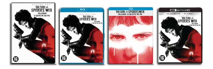 The Girl in the Spider's Web DVD, BLu-ray UHD