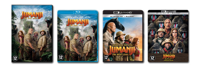 Jumanji - Next Level DVD, BD, UHD