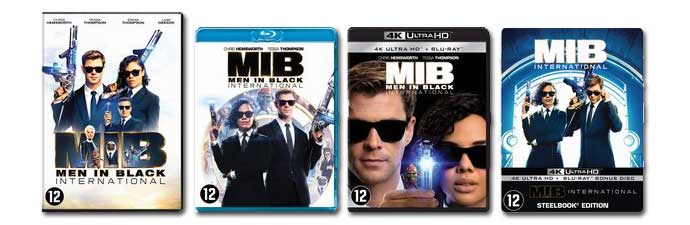 Men In Black International DVD, Blu-ray, UHD
