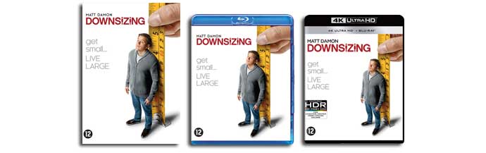 Downsizing DVD, Blu-ray UHD