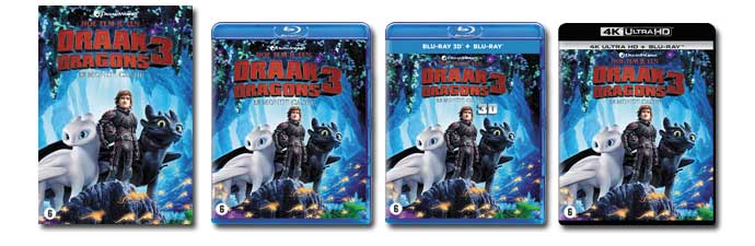 How To Tame Your Dragon 3 DVD, Blu-ray, UHD