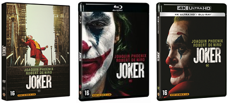 Joker DVD, Blu-ray, UHD