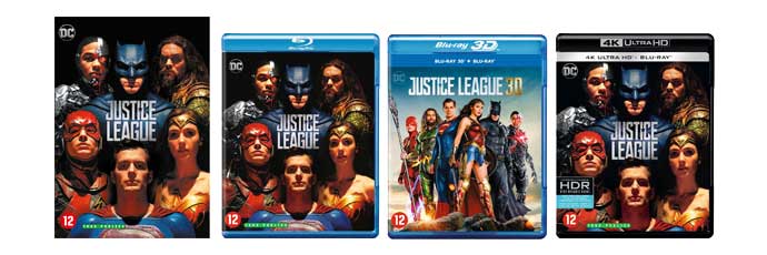 Justice League DVD & Blu-ray
