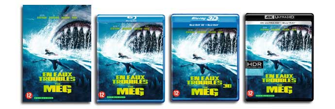 The Meg DVD, Blu-ray, UHD