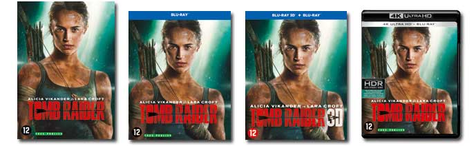 Tomb Raider DVD Blu-ray UHD